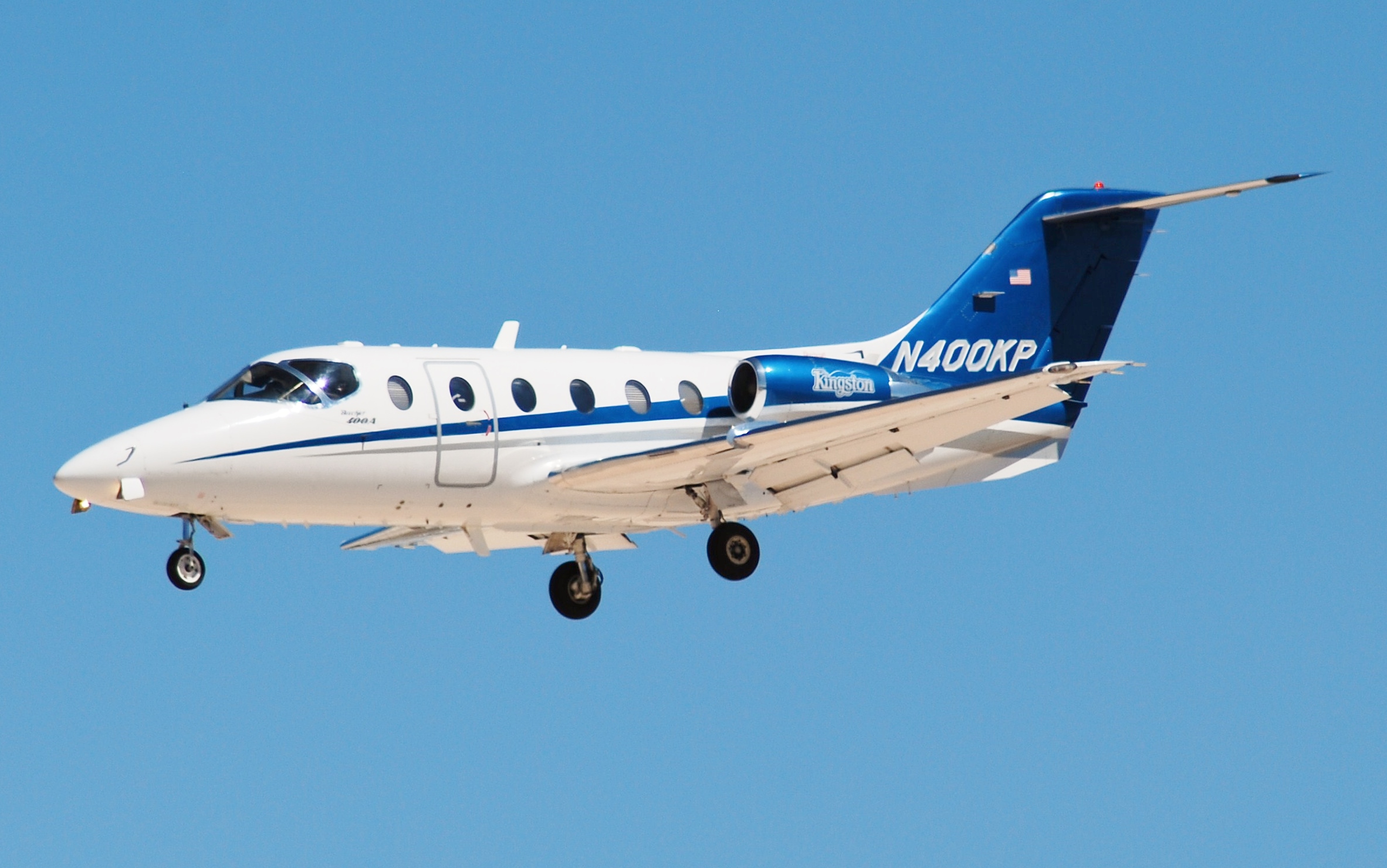 Hawker 400 para 8 passageiros